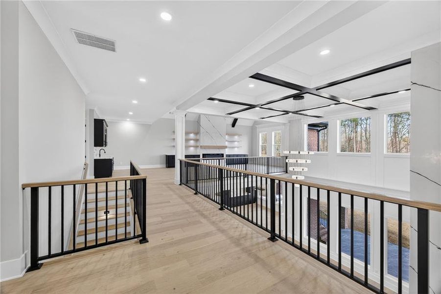 Furnished interior view inside a new home in , Buford (Image 14).