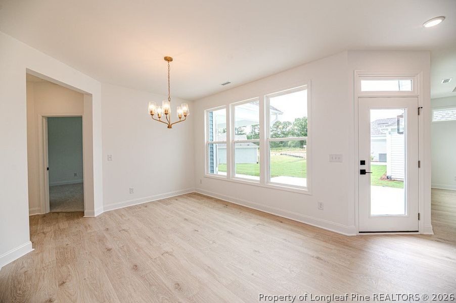 Spacious, unfurnished interior of a new home in The Cottages at 78 North, Sanford (Image 28). Spacious, unfurnished interior of a new home in The Cottages at 78 North, Sanford (Image 28).