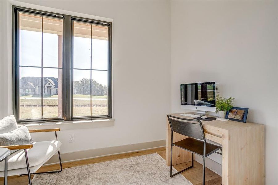 Furnished interior view inside a new home in , Weatherford (Image 14).