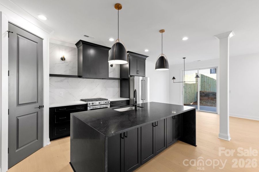 Furnished interior view inside a new home in , Charlotte (Image 8).