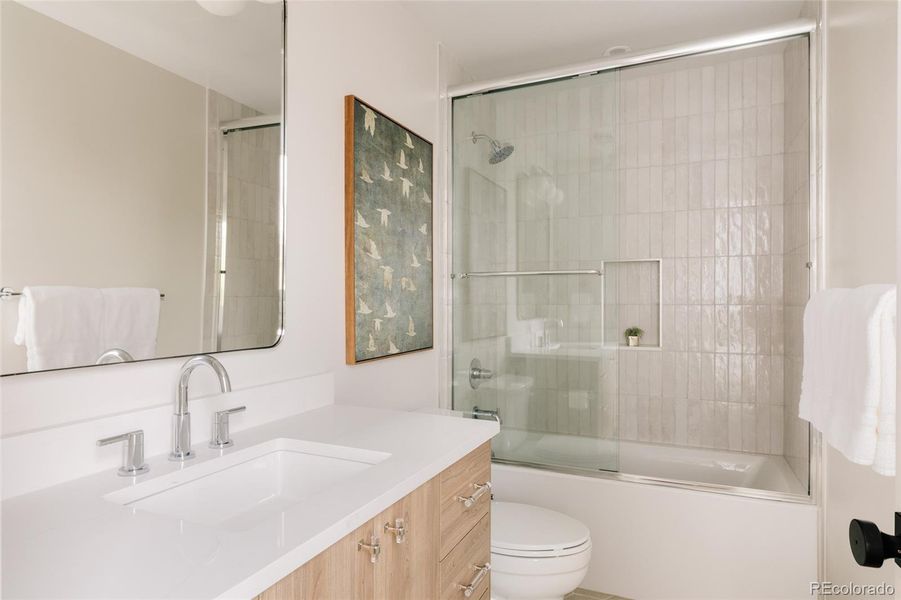 Furnished interior view inside a new home in , Denver (Image 16).