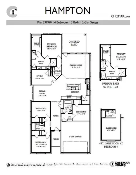 Explore this detailed floor plan showcasing a well-designed living space with ample room configurations.