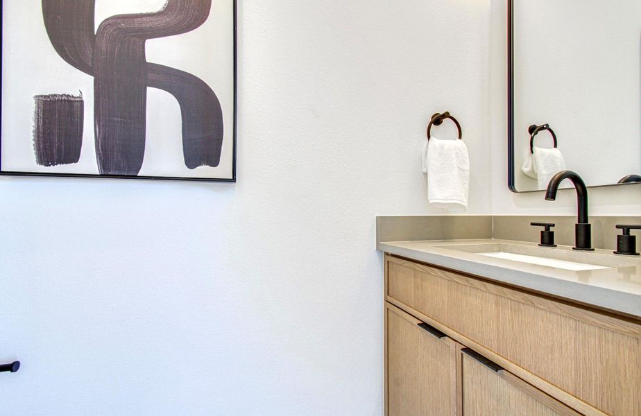 Close-up of interior finishes inside a home in , Houston (Image 19).