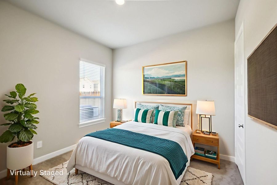 Furnished interior view inside a new home in Kemah Crossing - Luxe Series, Kemah (Image 11).