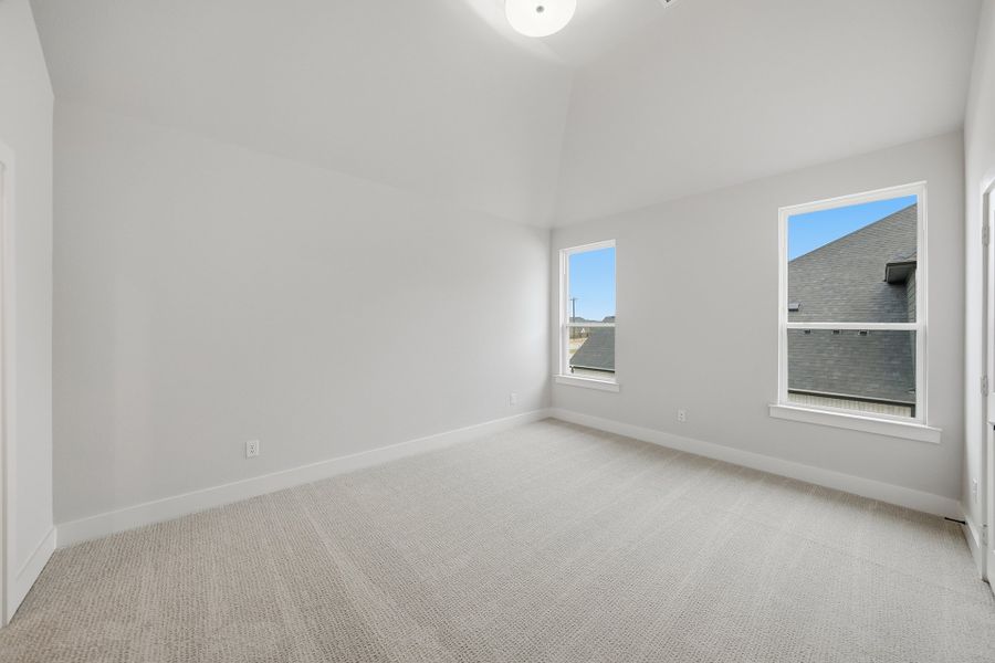 Spacious, unfurnished interior of a new home in Park Place - 80' Lots, Prosper (Image 38). Spacious, unfurnished interior of a new home in Park Place - 80' Lots, Prosper (Image 38).