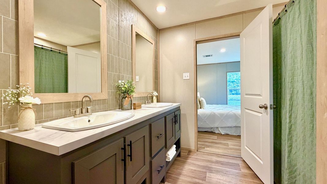Furnished interior view inside a new home in , Bonneau (Image 14).