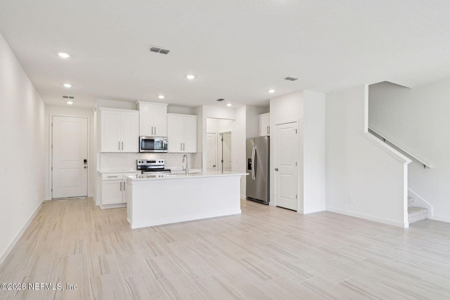 Furnished interior view inside a new home in , St. Augustine (Image 7).
