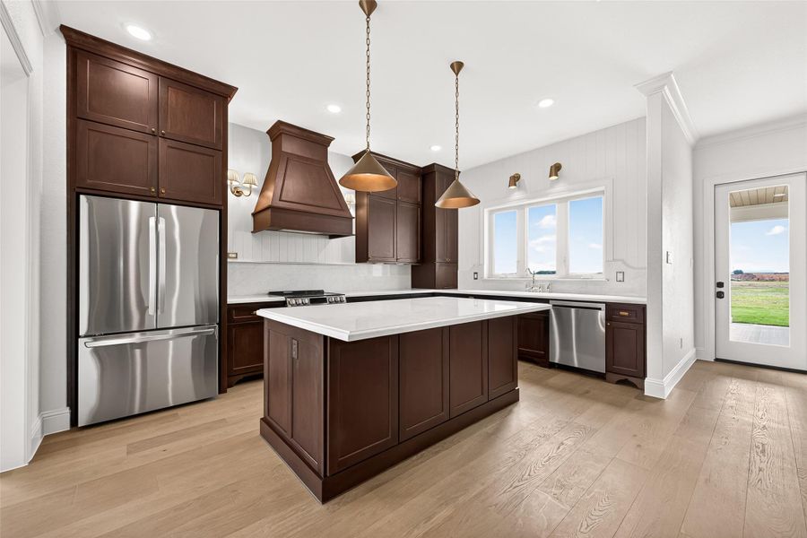 Furnished interior view inside a new home in , East Bernard (Image 7).