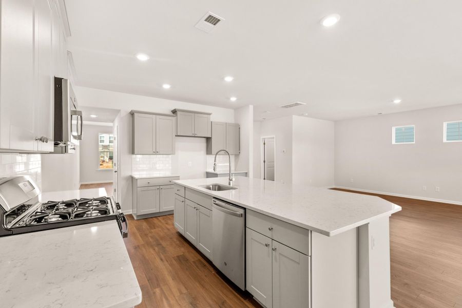 Furnished interior view inside a new home in Heron's Walk at Summers Corner, Summerville (Image 10).