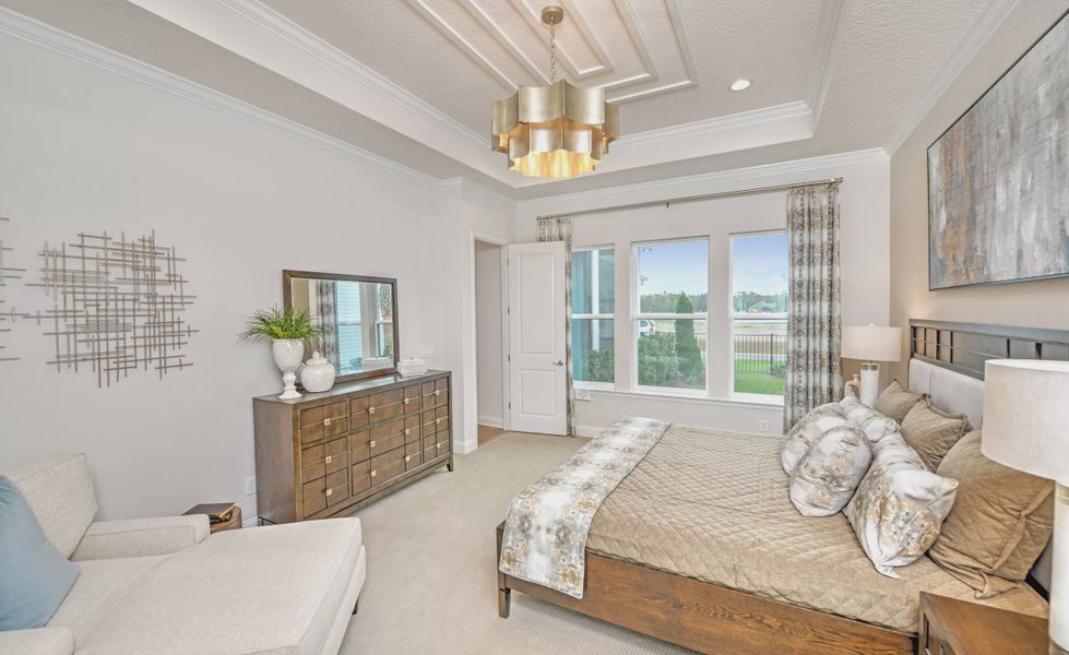 Furnished interior view inside a new home in Seven Pines, Jacksonville (Image 14).
