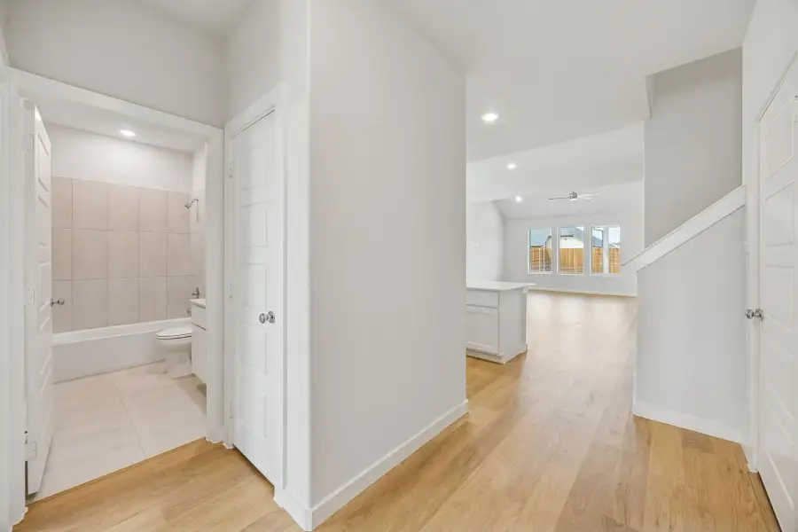 Entryway in the Stanley II home plan by Trophy Signature Homes – REPRESENTATIVE PHOTO Entryway in the Stanley II home plan by Trophy Signature Homes – REPRESENTATIVE PHOTO