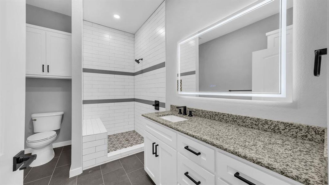 Furnished interior view inside a new home in Parallel Pastures, Poolville (Image 6).