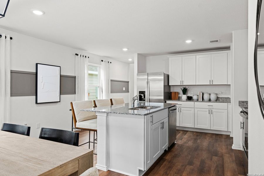 Furnished interior view inside a new home in Meadows at Clear Springs, New Braunfels (Image 13).