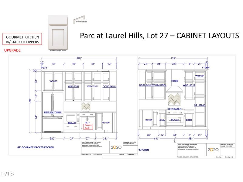 Ktichen Cabinet Layout