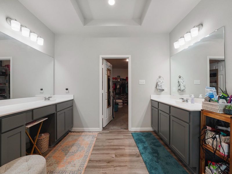 Furnished interior view inside a new home in , Katy (Image 16). Furnished interior view inside a new home in , Katy (Image 16).