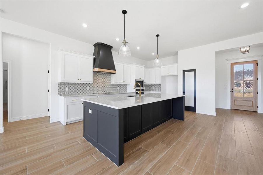 Furnished interior view inside a new home in , Azle (Image 6).