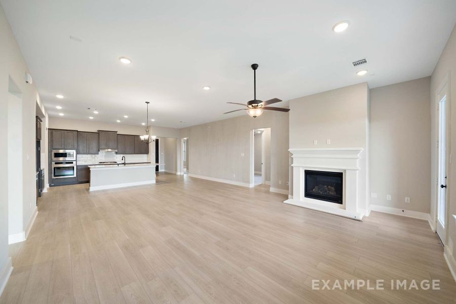 Representative unfurnished interior of a home built from the The Elizabeth by Davidson Homes LLC in Lago Mar, Texas City (Image 24).