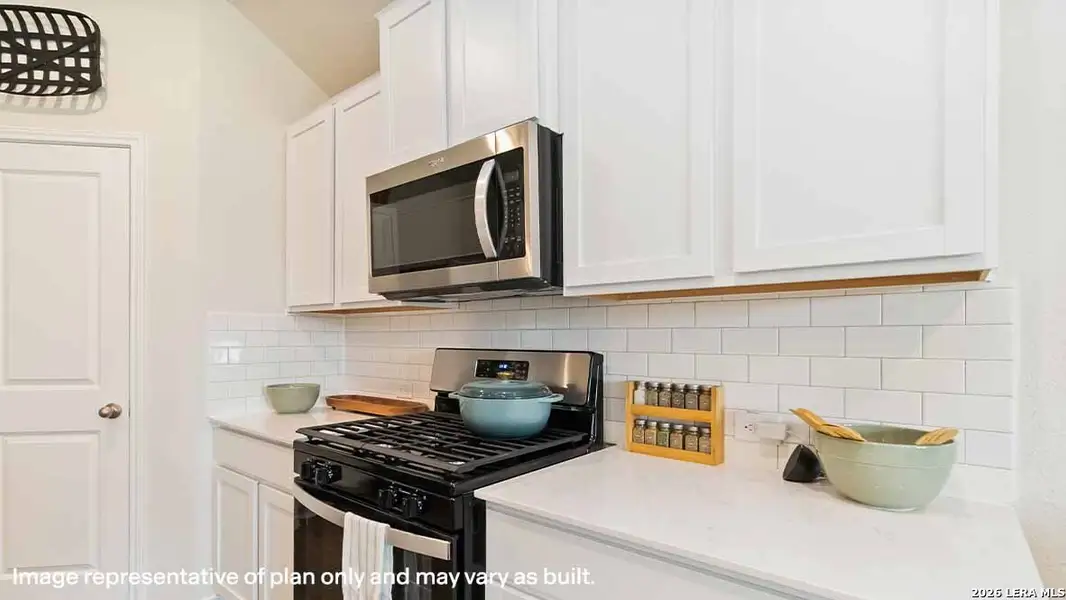 Furnished interior view inside a new home in The Birch at Spencer Ranch, Boerne (Image 29).