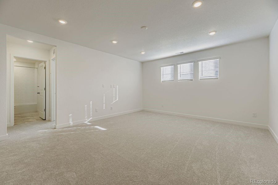 Spacious, unfurnished interior of a new home in Newlin Crossing: The Monarch Collection, Parker (Image 10). Spacious, unfurnished interior of a new home in Newlin Crossing: The Monarch Collection, Parker (Image 10).