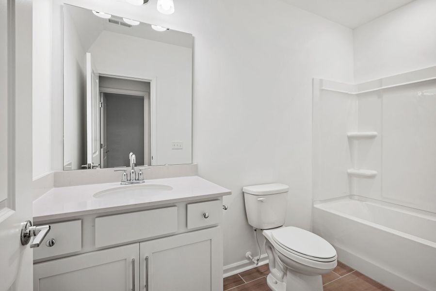 Furnished interior view inside a new home in Bryton, Huntersville (Image 17).