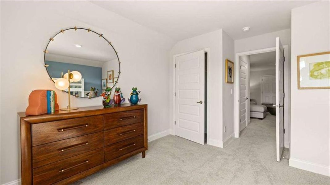 Furnished interior view inside a new home in Oak Ridge Meadows, Locust Grove (Image 22).