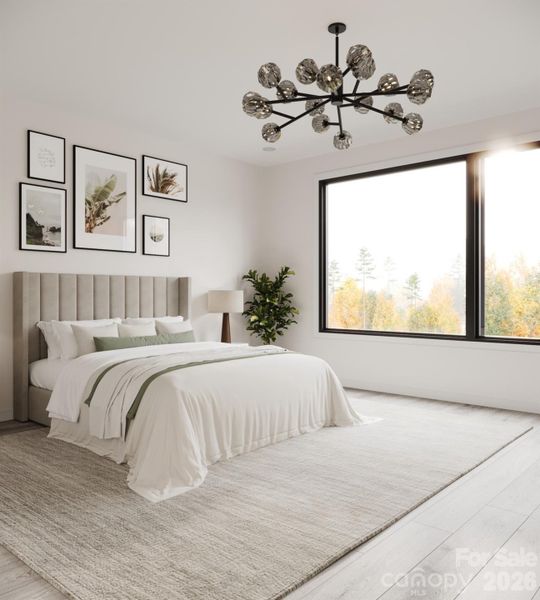 Furnished interior view inside a new home in , Arden (Image 14).