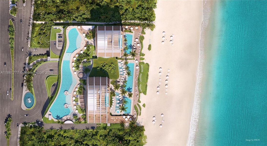 Furnished interior view inside a new home in , Sunny Isles Beach (Image 13). Furnished interior view inside a new home in , Sunny Isles Beach (Image 13).