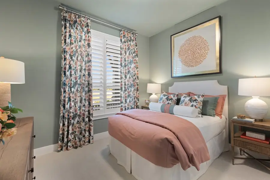 Representative Secondary Bedroom - some options shown