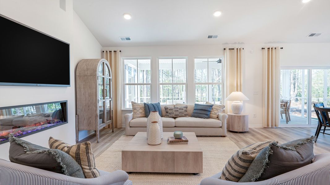 Representative furnished interior of a home built from the Avondale by DRB Homes in Bellerose, Gibsonville (Image 12). Representative furnished interior of a home built from the Avondale by DRB Homes in Bellerose, Gibsonville (Image 12).