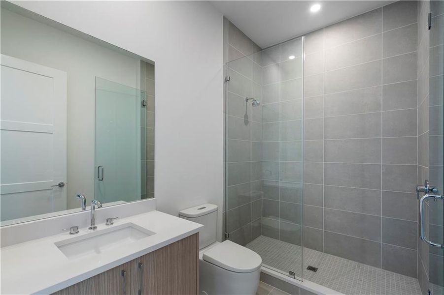 Furnished interior view inside a new home in The Dillon Buckhead, Atlanta (Image 16).