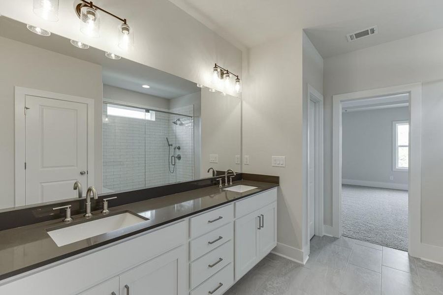 Furnished interior view inside a new home in , Buford (Image 14).