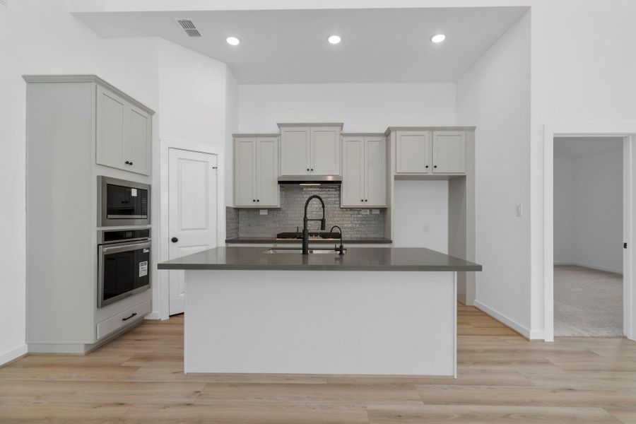 Furnished interior view inside a new home in Sienna 45', 50', Missouri City (Image 11).