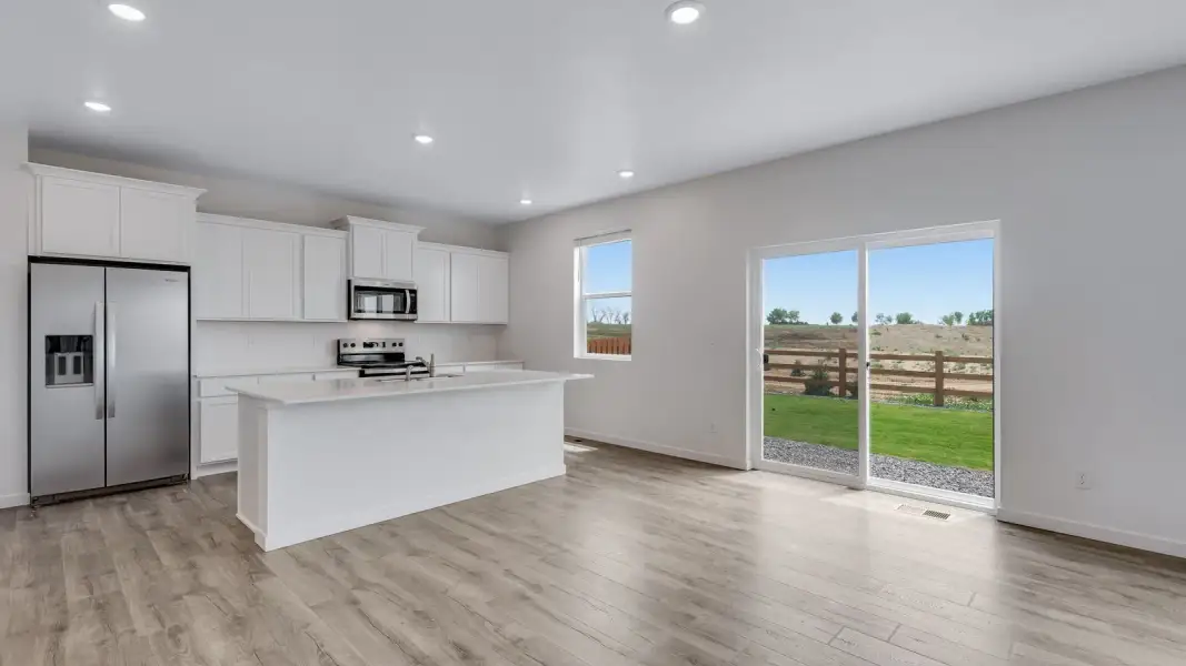 Furnished interior view inside a new home in Vista Meadows, Fort Lupton (Image 4).