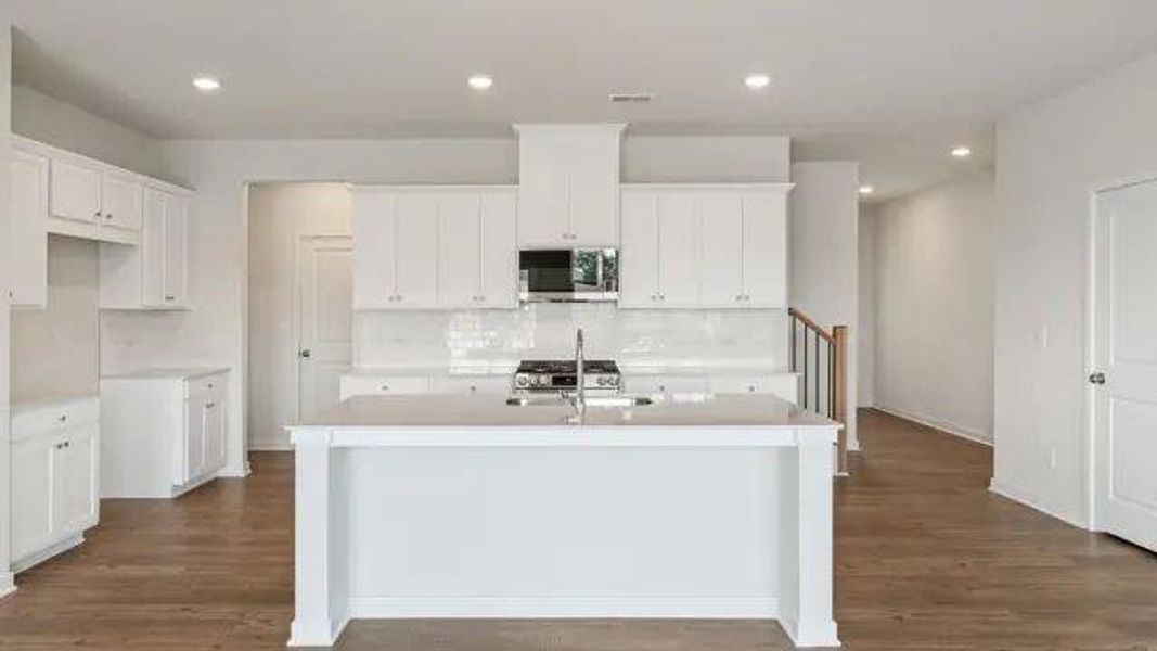 Furnished interior view inside a new home in Magnolia Square, Austell (Image 8).
