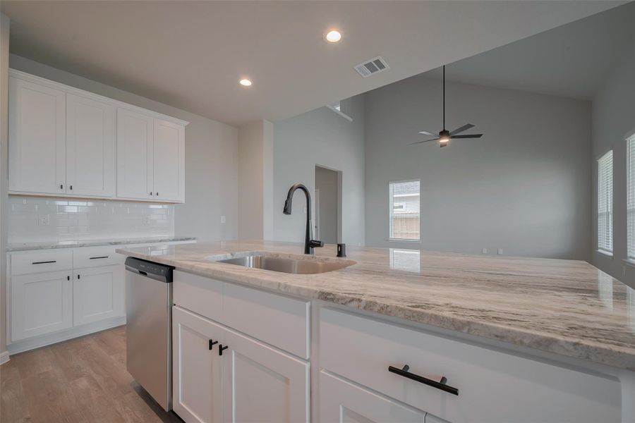 Furnished interior view inside a new home in La Segarra, Brookshire (Image 5).