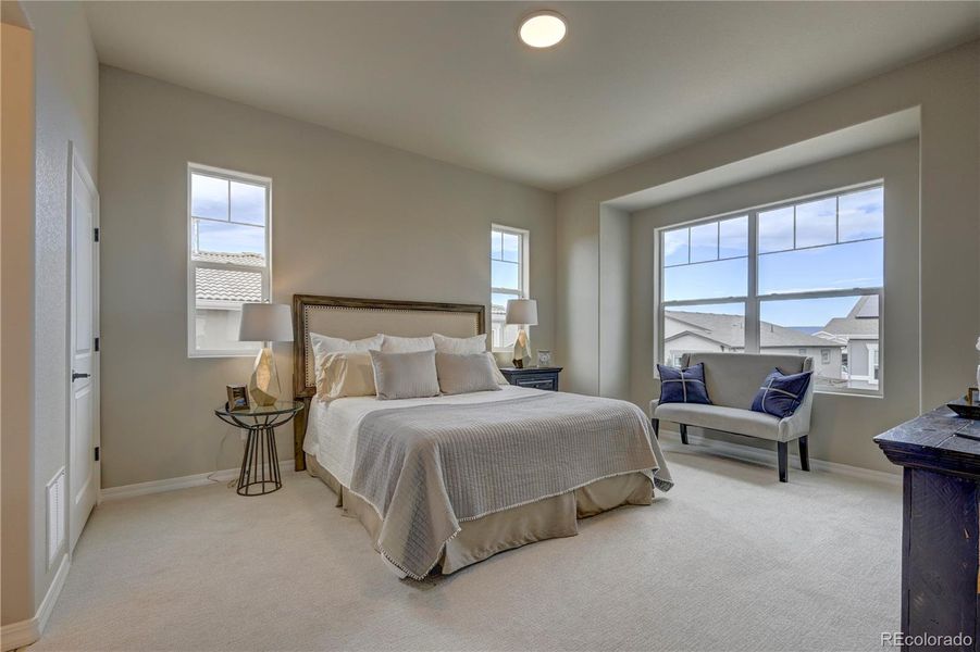 Furnished interior view inside a new home in , Colorado Springs (Image 2).