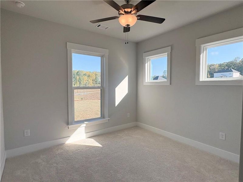 Spacious, unfurnished interior of a new home in Riversprings, Dacula (Image 20). Spacious, unfurnished interior of a new home in Riversprings, Dacula (Image 20).