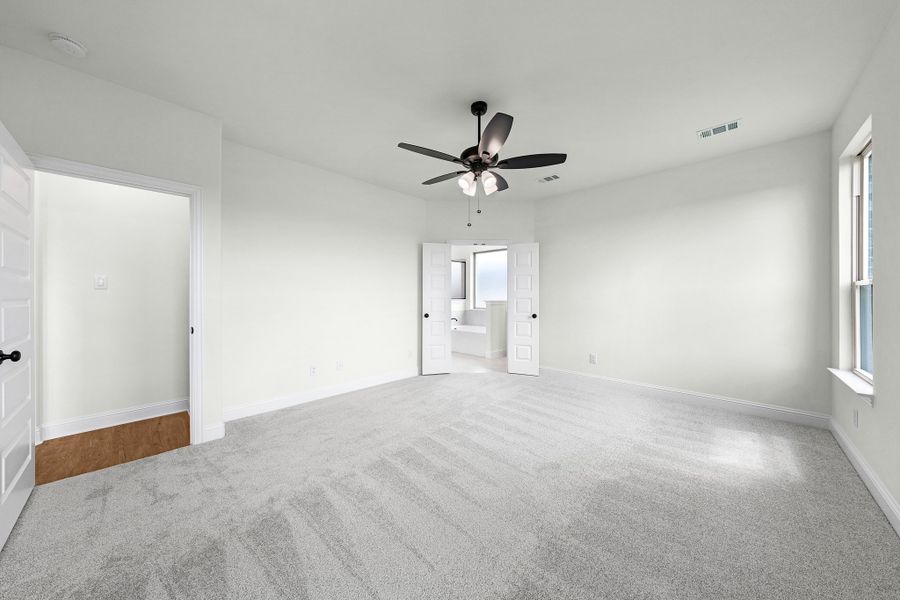 Spacious, unfurnished interior of a new home in Forest Ridge Estates, Greenville (Image 35). Spacious, unfurnished interior of a new home in Forest Ridge Estates, Greenville (Image 35).