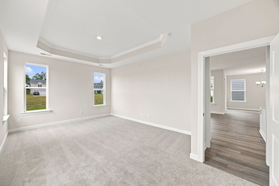 Spacious, unfurnished interior of a new home in Terrapin, Leland (Image 22).