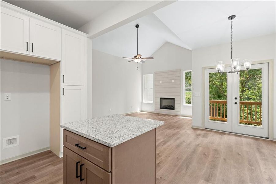 Furnished interior view inside a new home in , Tallapoosa (Image 10).