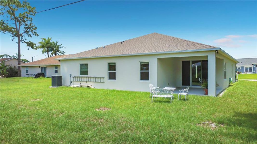 Exterior details and patio area of a home in Palm Bay, Palm Bay (Image 32).