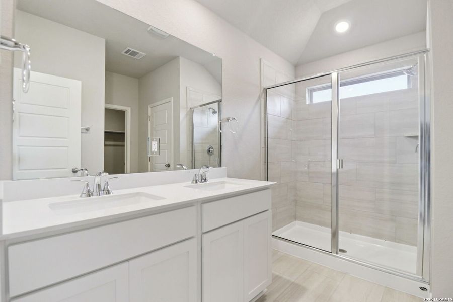 Furnished interior view inside a new home in Scenic Crest - Premier Series, Boerne (Image 13).