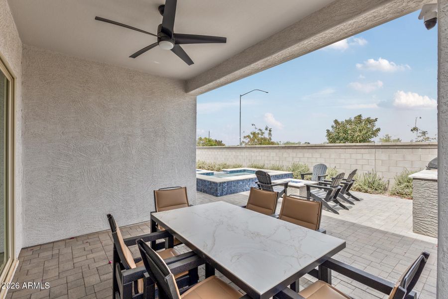 Extended Covered Patio