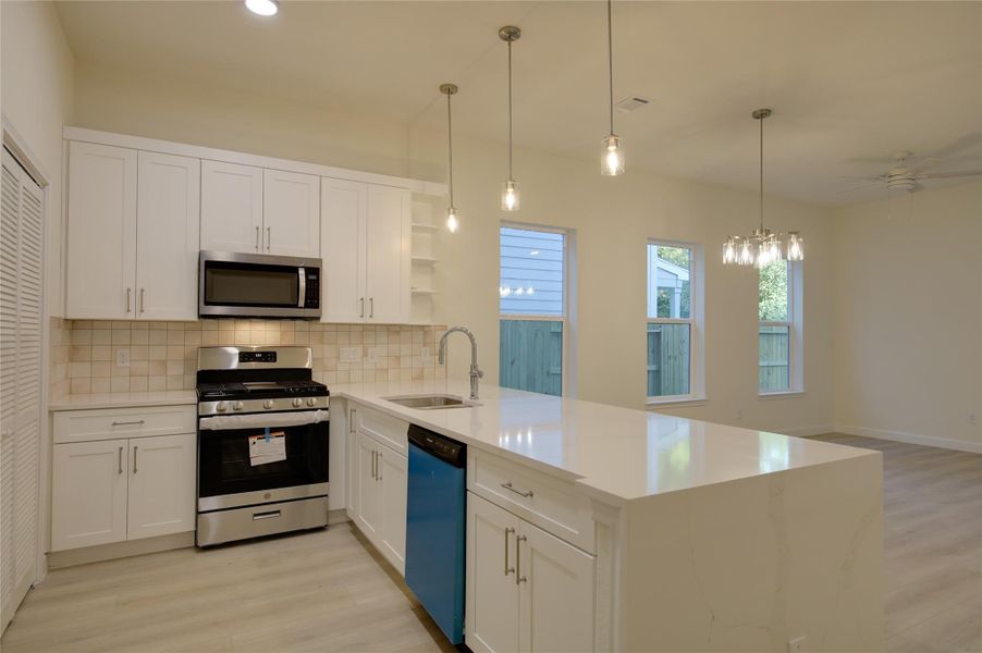 Furnished interior view inside a new home in , Houston (Image 14). Furnished interior view inside a new home in , Houston (Image 14).