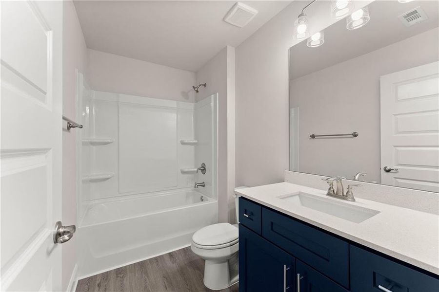 Furnished interior view inside a new home in Magnolia Villas, Cornelia (Image 12).