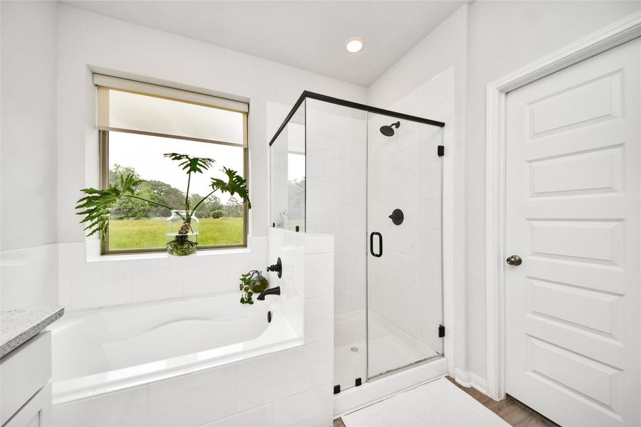 Furnished interior view inside a new home in Barton Place, Cleveland (Image 19).