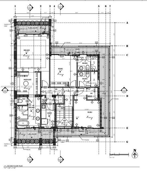 2D floor plan layout of this home in , El Portal, FL (Image 4). 2D floor plan layout of this home in , El Portal, FL (Image 4).