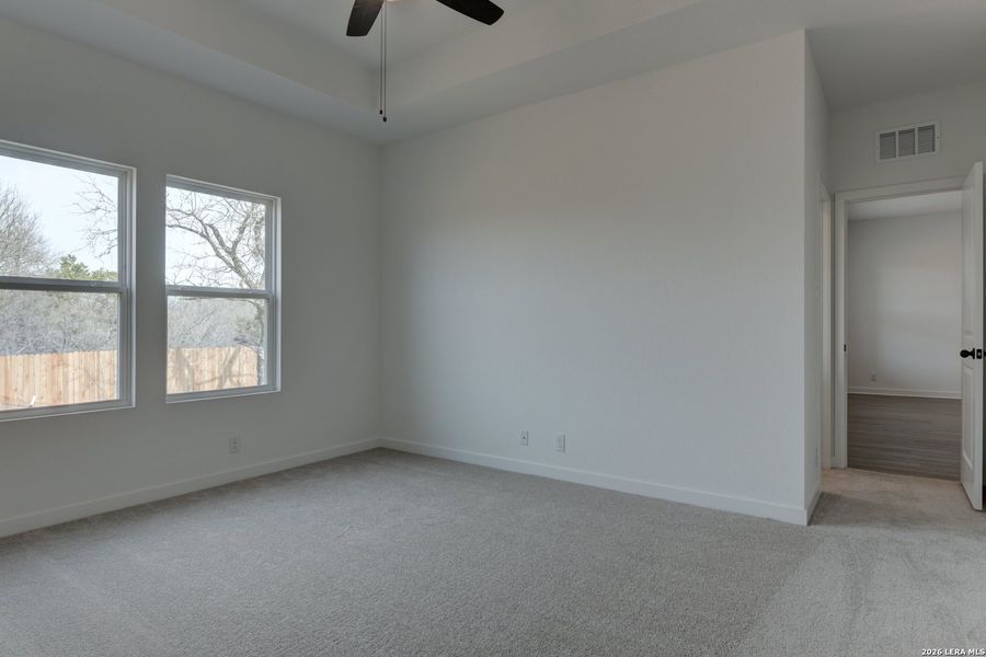 Spacious, unfurnished interior of a new home in Cordova Trails, Seguin (Image 17). Spacious, unfurnished interior of a new home in Cordova Trails, Seguin (Image 17).
