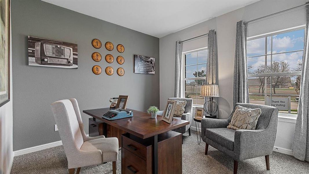 Furnished interior view inside a new home in , Boyd (Image 20).