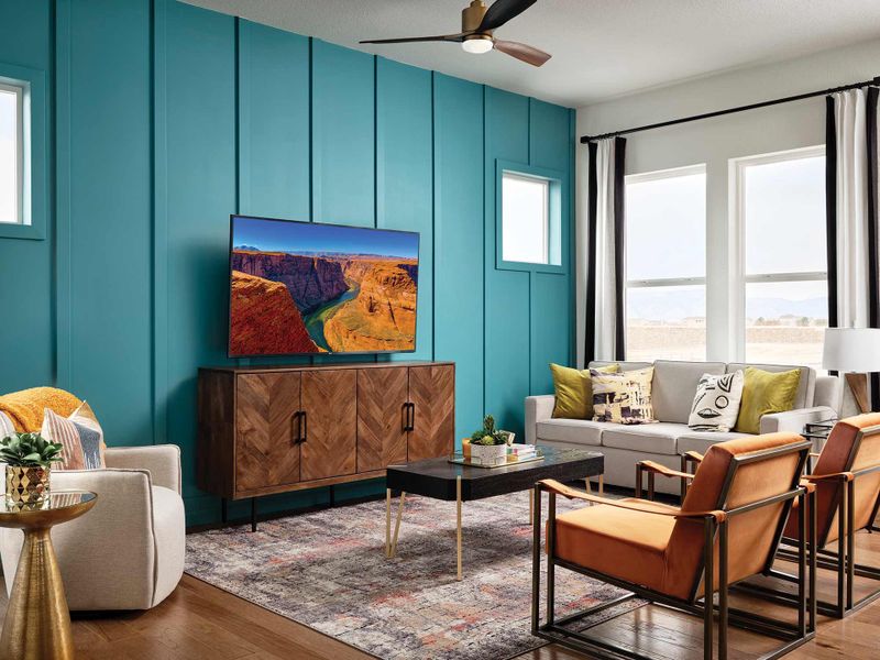 The Averett - Family Room